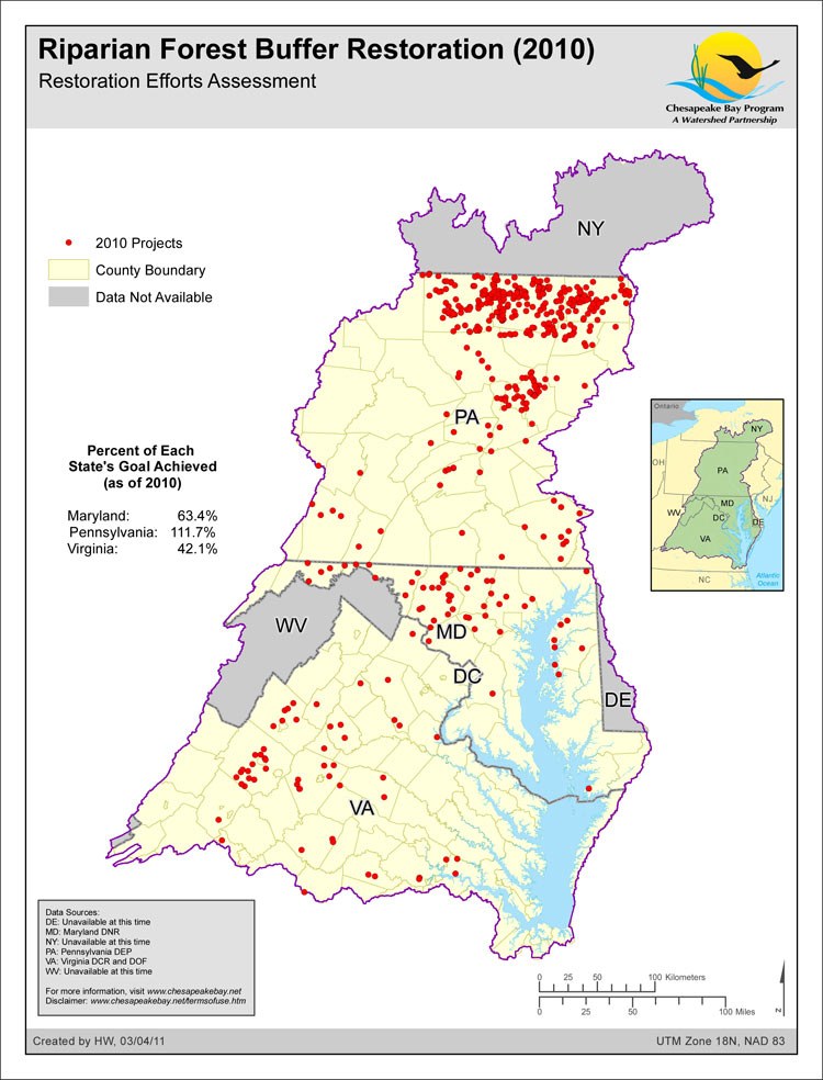 Riparian Forest Buffer Restoration (2010)