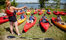 At home, on the water in Baltimore