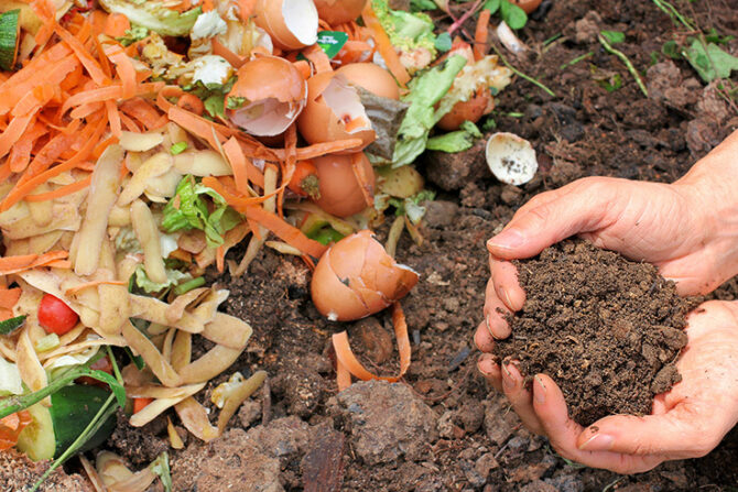Compost Pile Example How to Construct a Compost Pile
