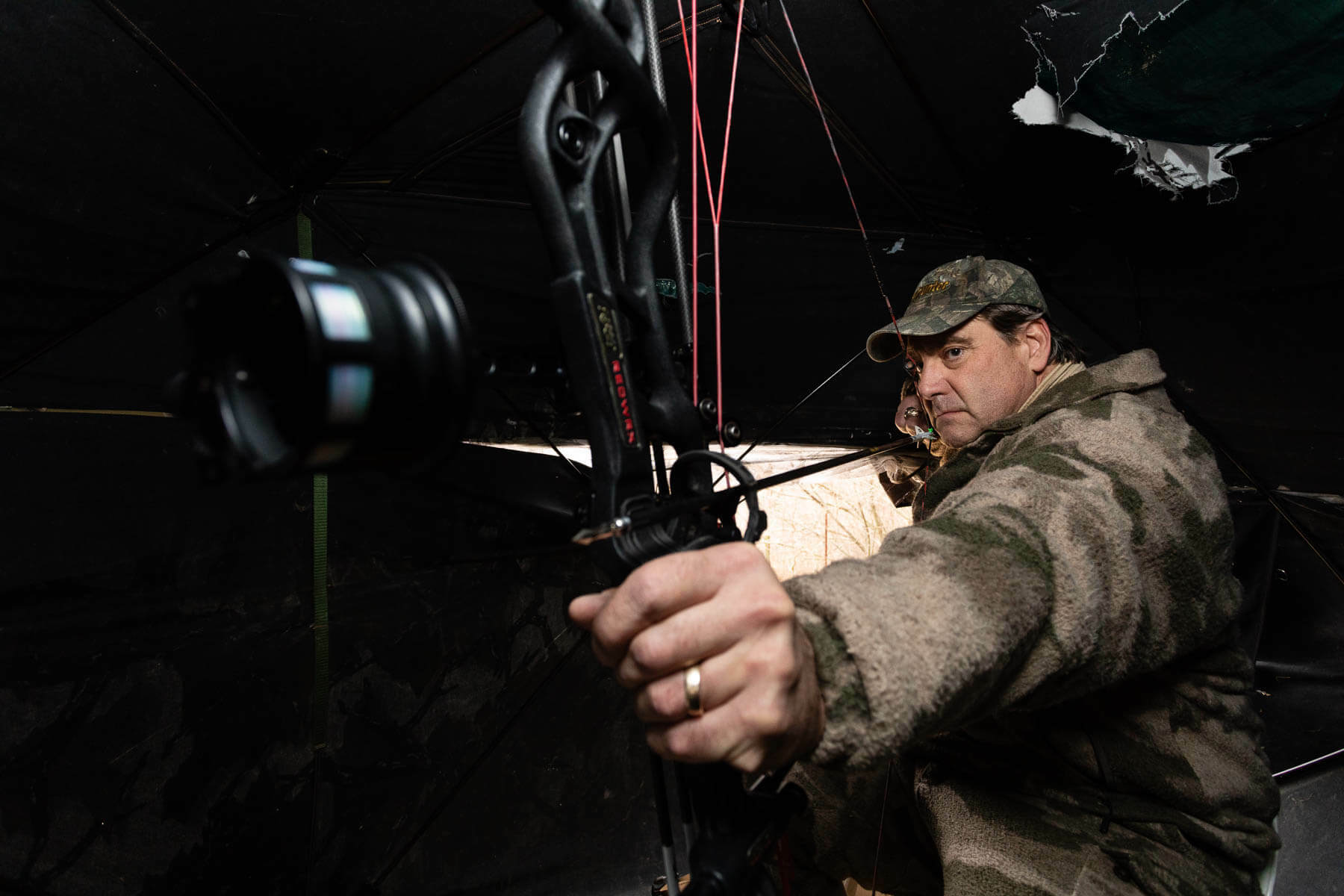 Where deer weigh heavily on the ecosystem, a hunter serves a role