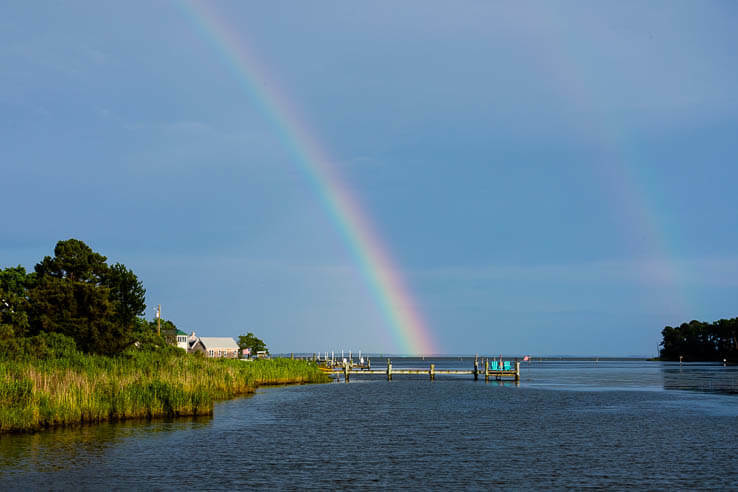 Picture of How does rain help and hurt the Chesapeake Bay?
