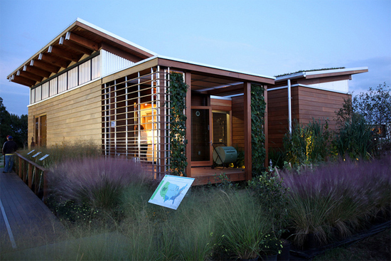 University of Maryland WaterShed house (Image courtesy Stefano Paltera/U.S. Department of Energy Solar Decathlon)